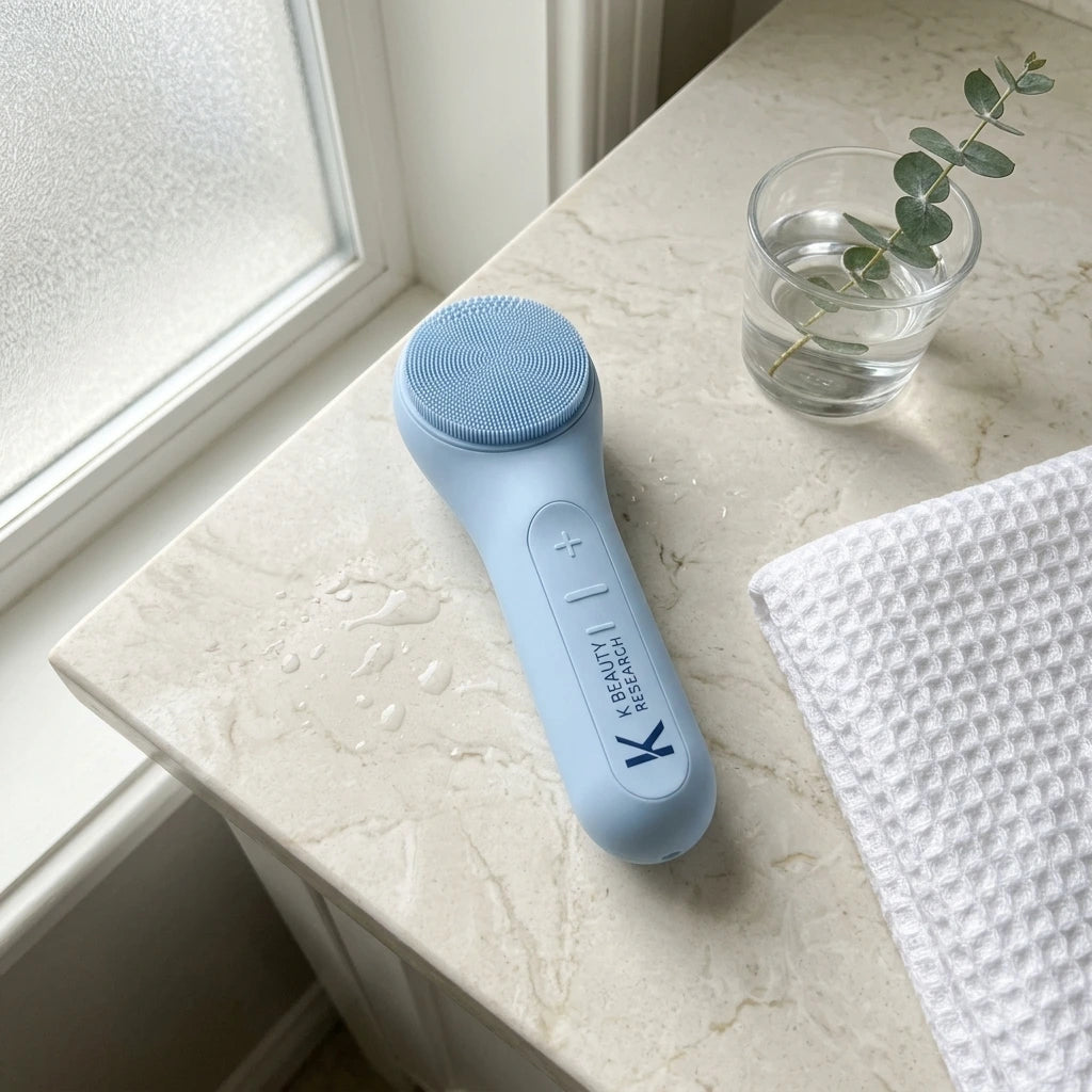 Electric Facial Cleansing Brush - Waterproof and Rechargeable