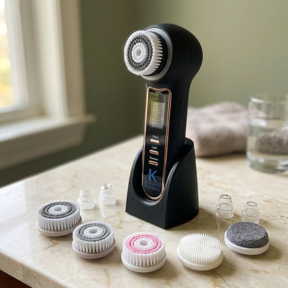 3-in-1 Face Scrubber & Optional Blackhead Remover