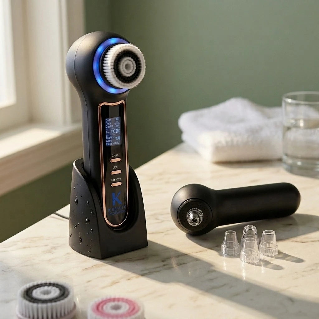 3-in-1 Face Scrubber & Optional Blackhead Remover