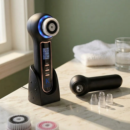 3-in-1 Face Scrubber & Optional Blackhead Remover