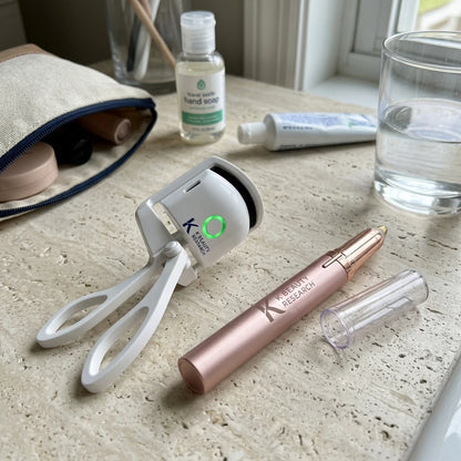 Eyelash Curler & Eyebrow Hair Trimmers Kit