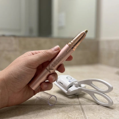 Eyelash Curler & Eyebrow Hair Trimmers Kit