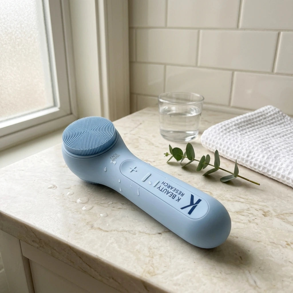 Electric Facial Cleansing Brush - Waterproof and Rechargeable