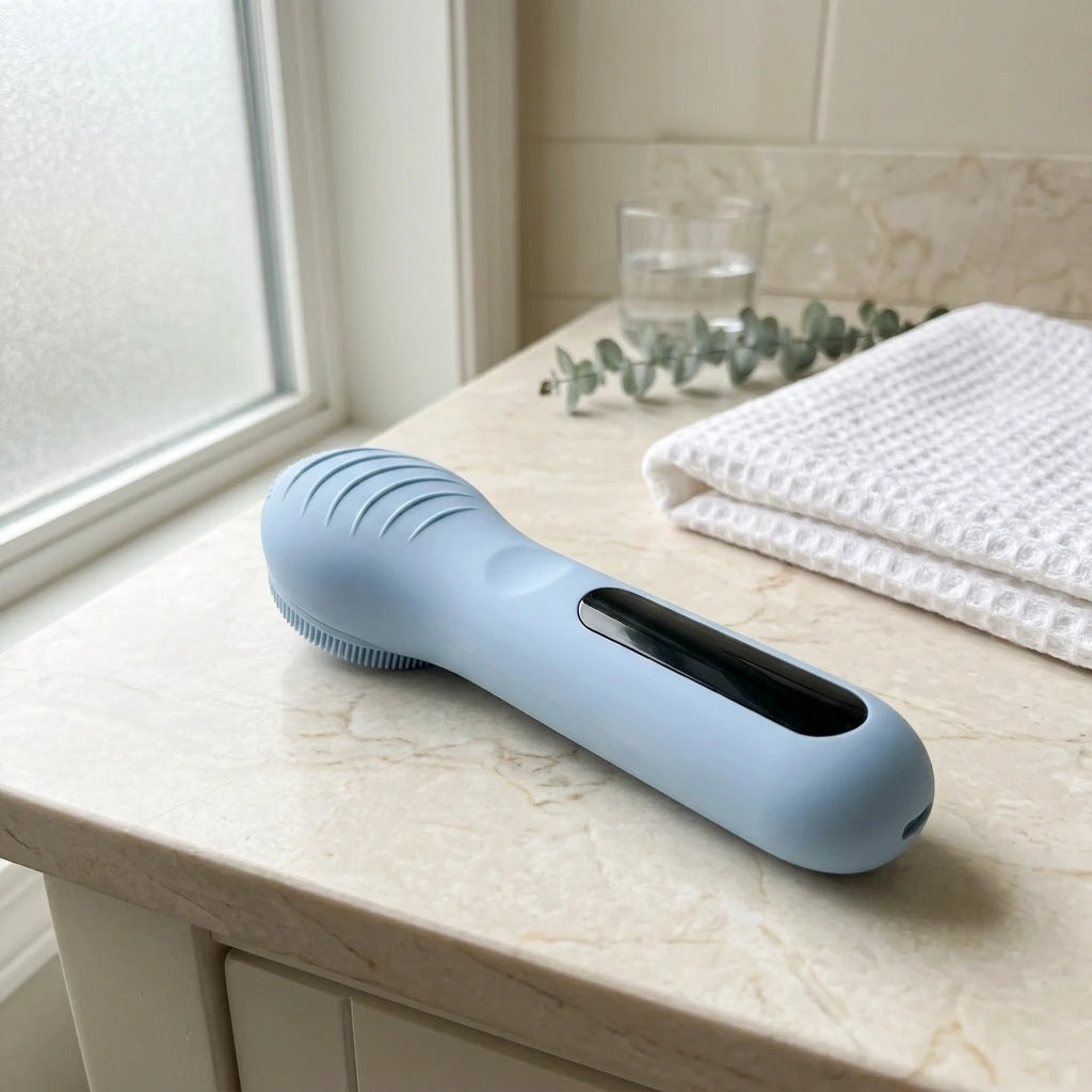 Electric Facial Cleansing Brush - Waterproof and Rechargeable