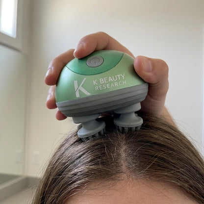 Electric Scalp Massager Waterproof Kneading Hair and Scalp
