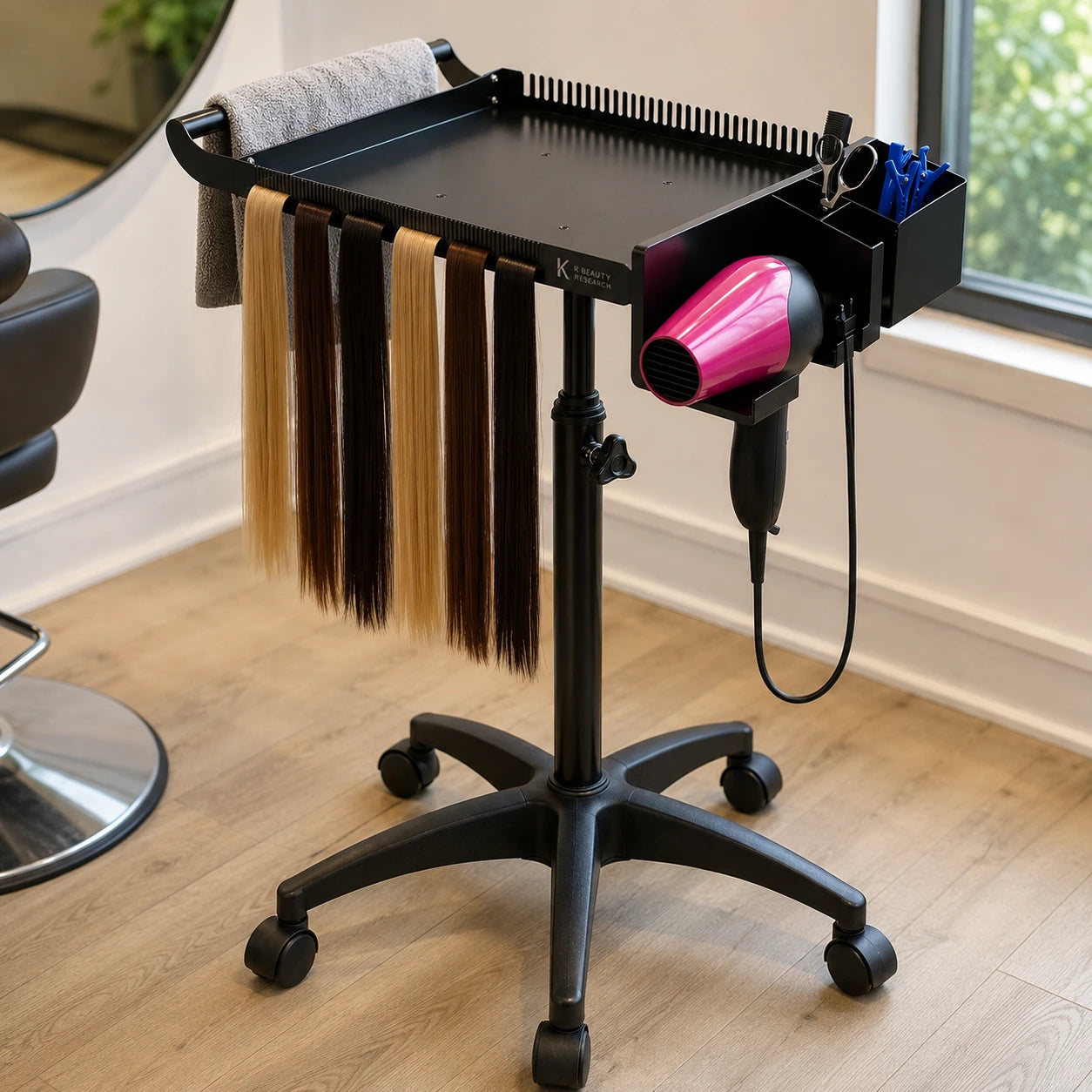 Hairstylist Rolling Cart