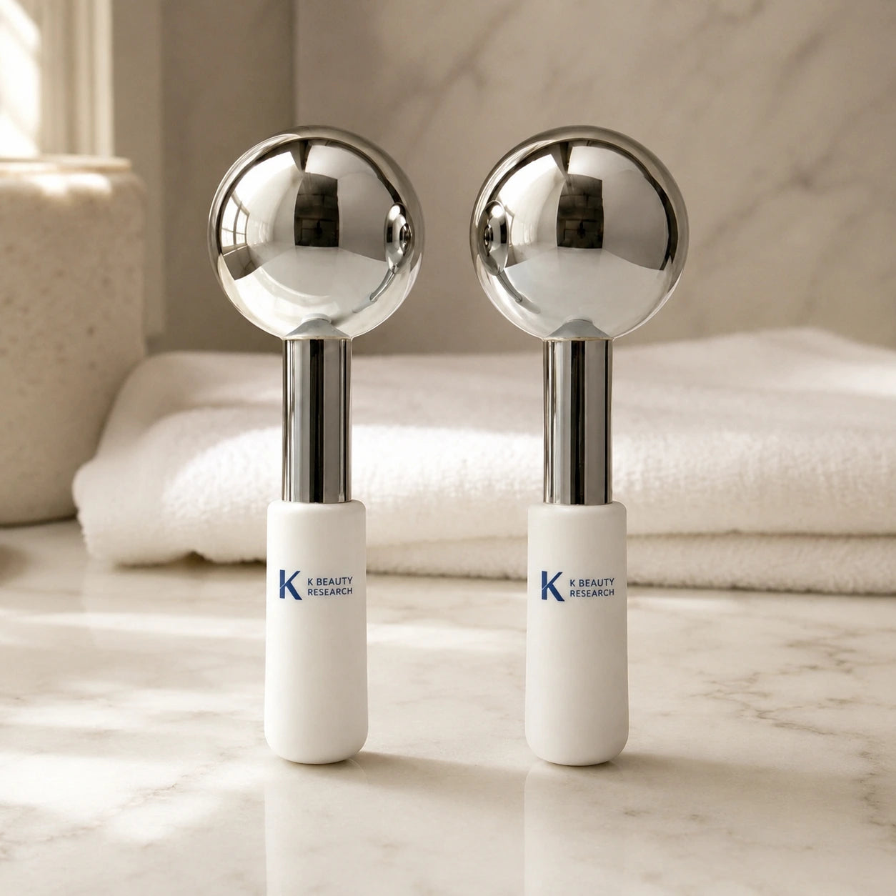 Ice Globes Facial Roller for Face and Eyes