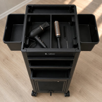 Professional Rolling Salon Cart