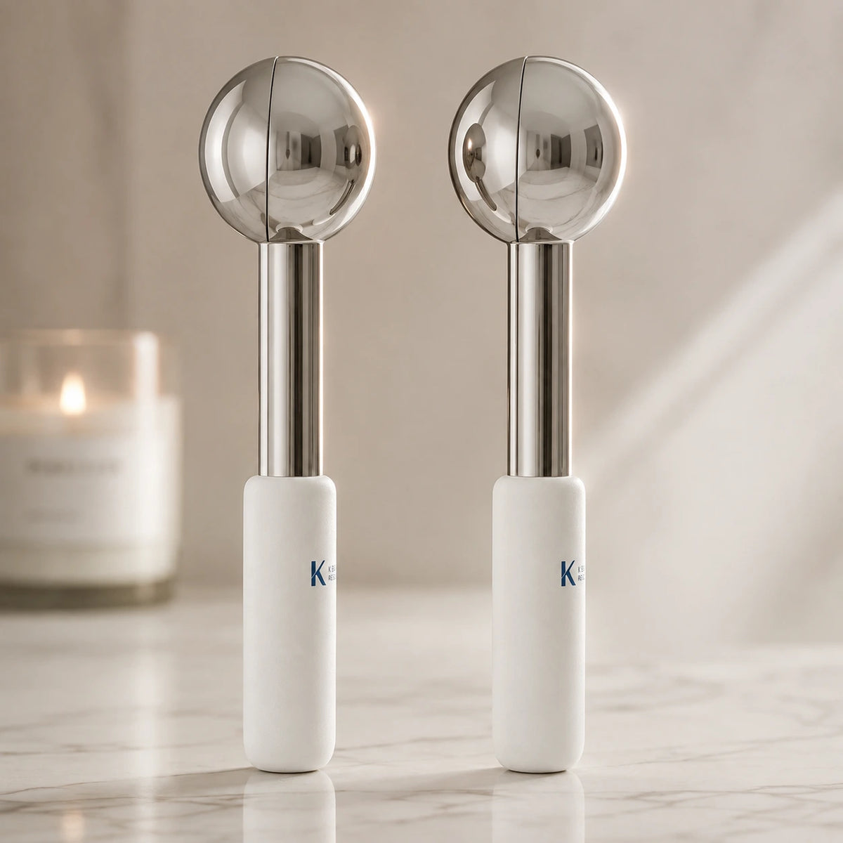 Ice Globes Facial Roller for Face and Eyes