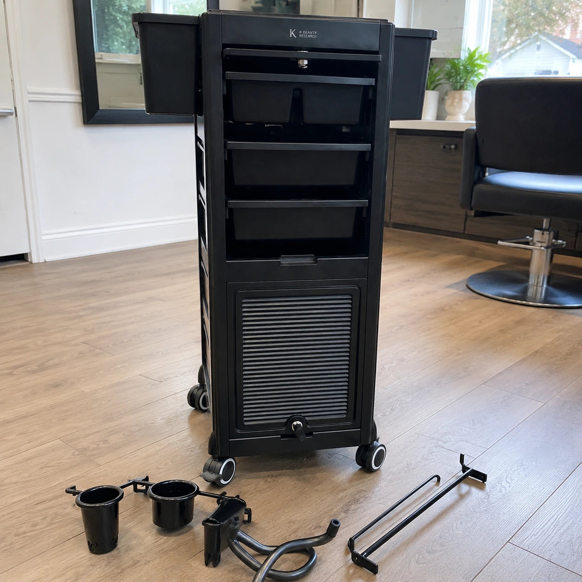Professional Rolling Salon Cart