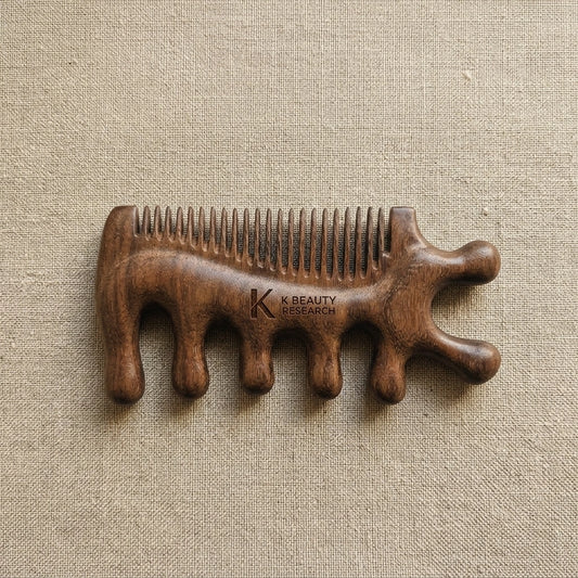 Wooden Scalp Care Comb