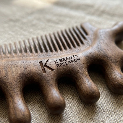 Wooden Scalp Care Comb