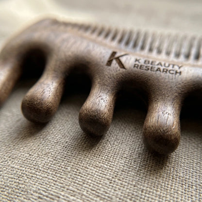 Wooden Scalp Care Comb