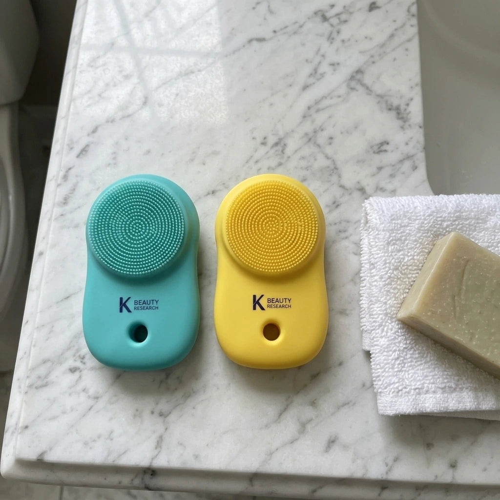 Facial Brush Manual Face Wash Brush 2 Pack