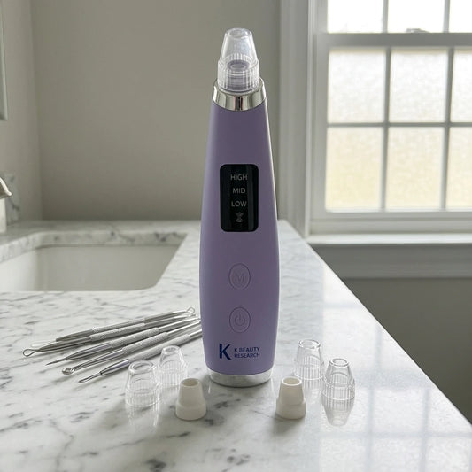 Pore Vacuum Blackhead Remover - Pore Extractor with 5 Attachments