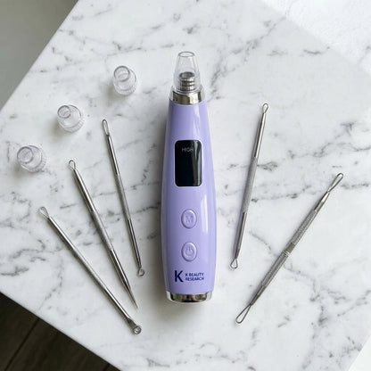 Pore Vacuum Blackhead Remover - Pore Extractor with 5 Attachments
