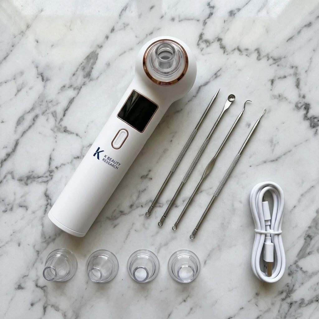Blackhead Remover 3+1 Suction Modes Facial Pore Vacuum Cleaner