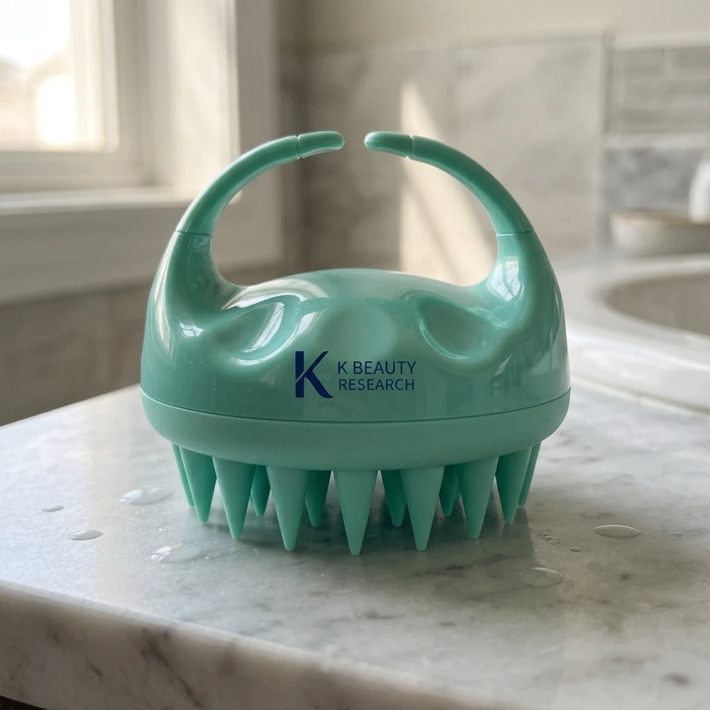 Scalp Massager Brush Relaxes Scalp and Relieves Itching