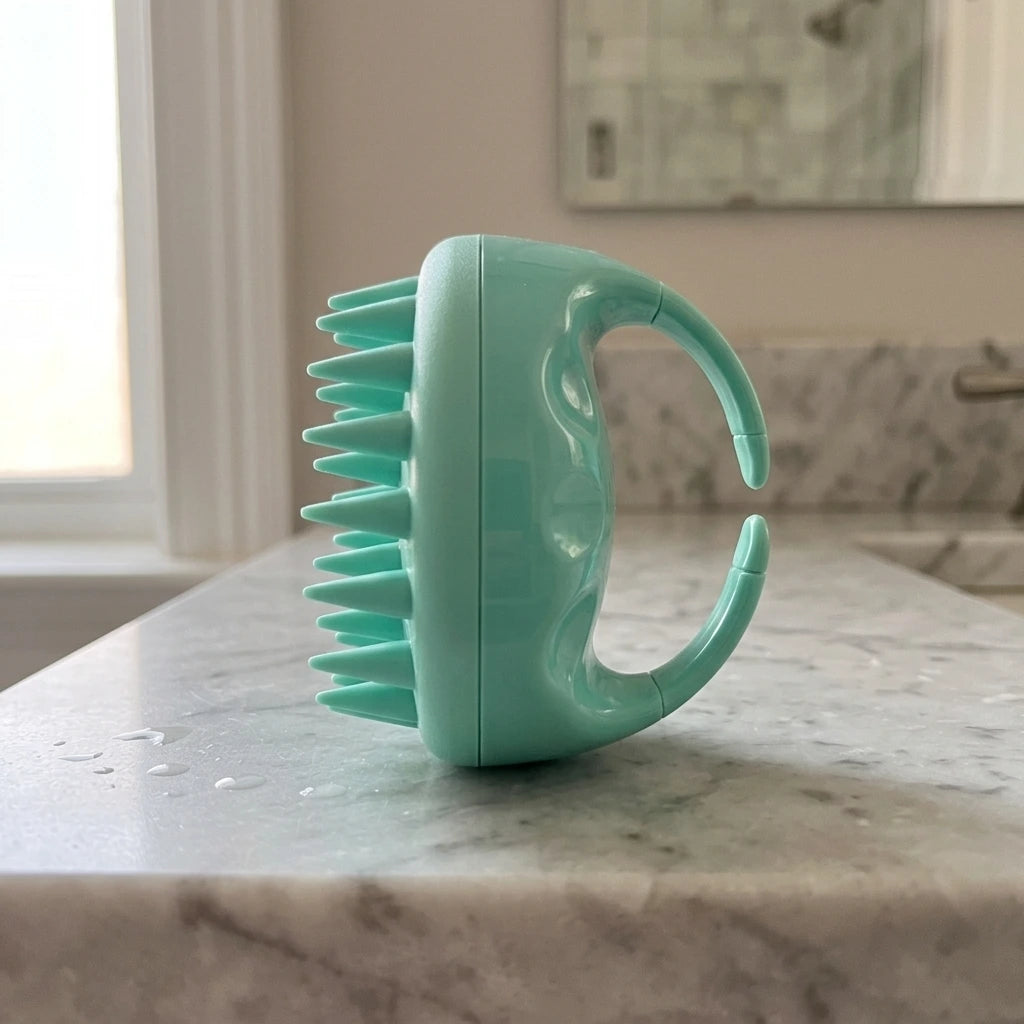 Scalp Massager Brush Relaxes Scalp and Relieves Itching
