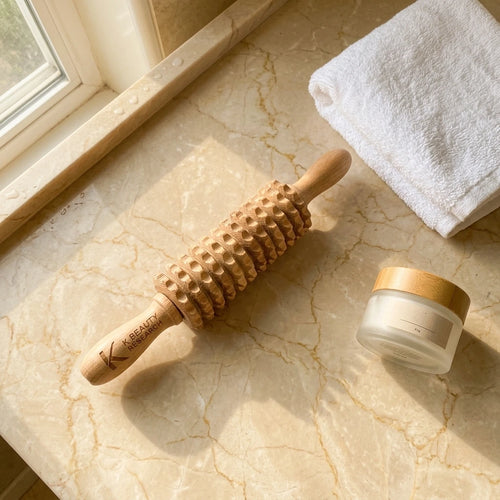 Wooden Massage Roller for Waist and Thigh