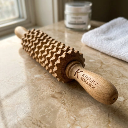 Wooden Massage Roller for Waist and Thigh