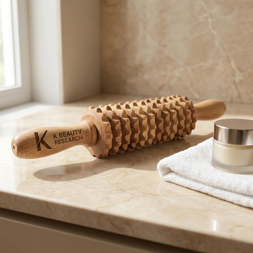 Wooden Massage Roller for Waist and Thigh